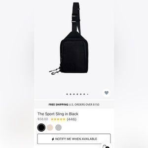 BÉIS sport sling bag